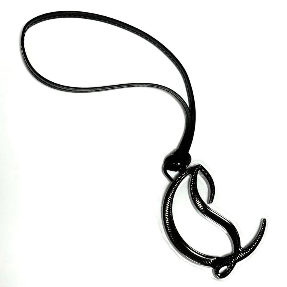 New Christian Louboutin Leather Handbag Charm - Picture 3 of 10